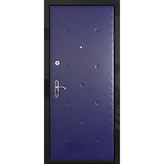 эконом металлическая дверь э -31 с кожзаменителем