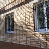 комплект кованых решеток на первый этаж