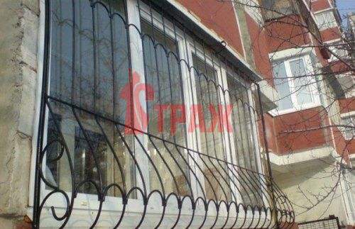 дутая, сварная, не распашная решетка