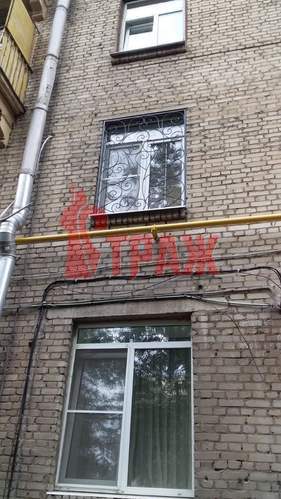 решетка на окно второго этажа