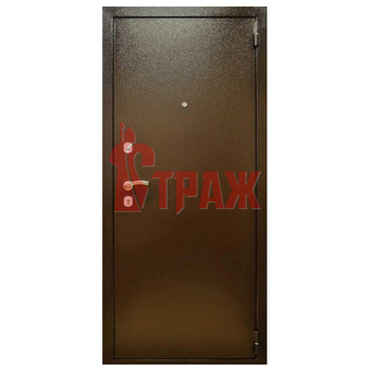 Дверь с терморазрывом отделана порошком