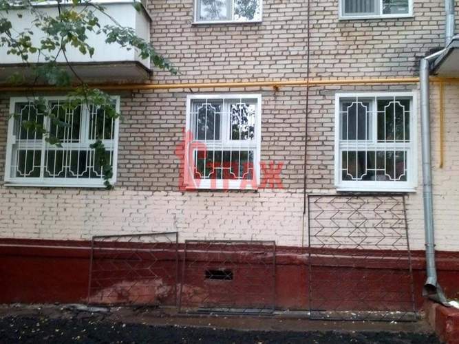 оконная глухая решетка фото 3