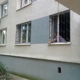 черная сварная глухая решетка с узорами фото 3